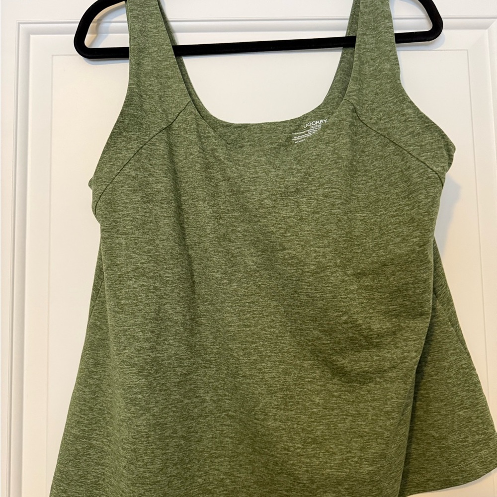 Jockey Olive Green Women's Tank Top